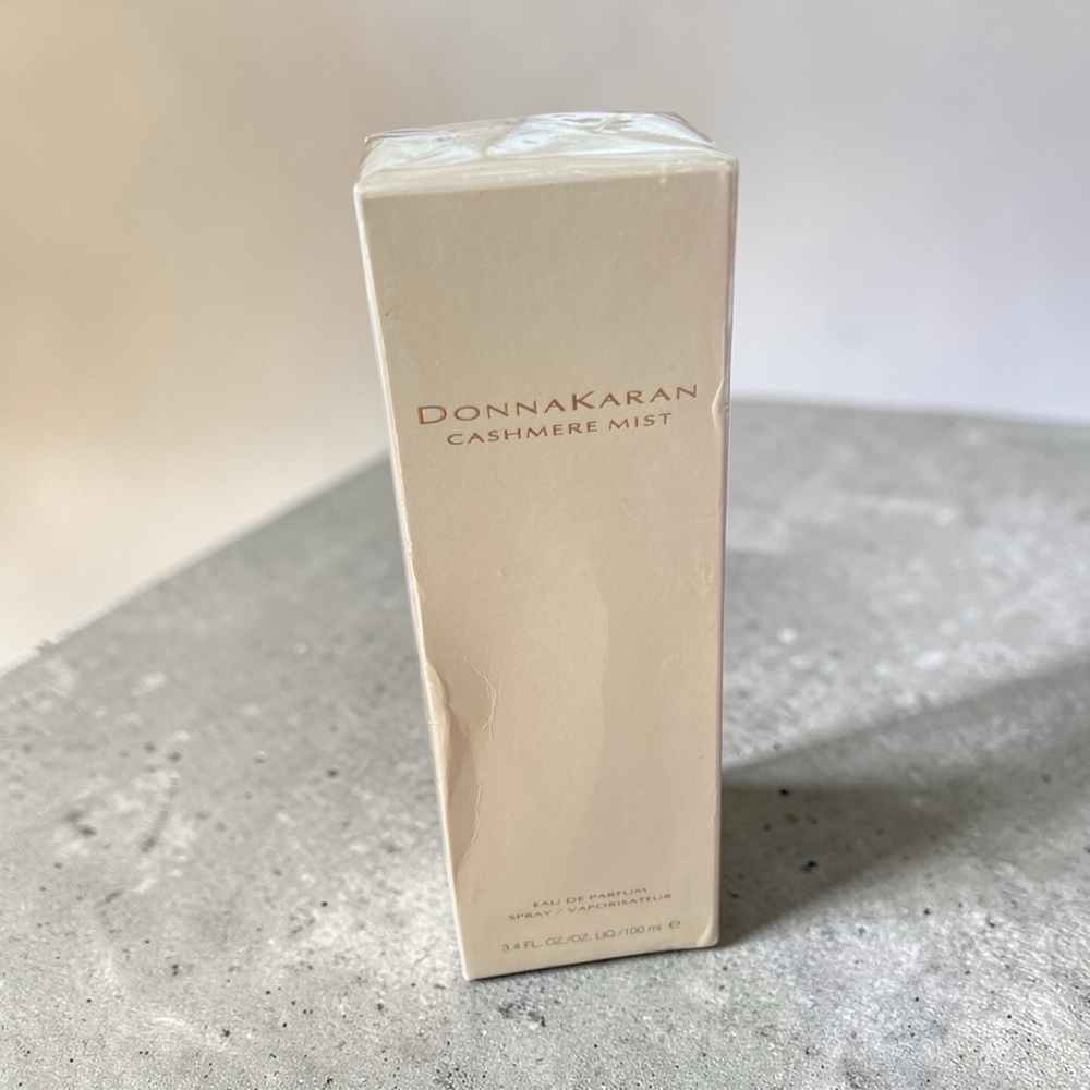 Donna Karan Cashmere Mist - Elegant Cream Packaging